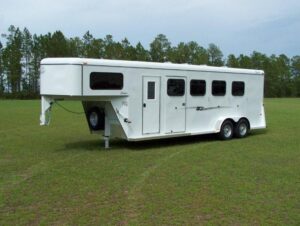 horse trailer at Theron Ranch